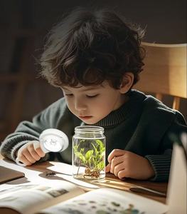 Microscopio Digital de Mano 500X para Niños, Pantalla IPS de 2.0 Pulgadas, Microscopio de Bolsillo, Kit de Ciencias Educativas STEM, Juguetes - Product Image 4