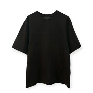 2025 nouveauté Top vente meilleure qualité col rond tenue décontracté hommes surdimensionné T-Shirt solide Polyester/coton matériel - Product Image 2