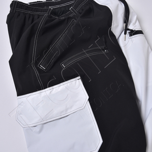 Pantalones de esquí negros clásicos impermeables y transpirables de talla grande, cortavientos, con bolsillos con cremallera, para snowboard, holgados, con forro polar aislante - Product Image 3