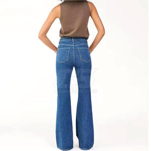 <b>Stretch</b> Flared <b>Jeans</b> for <b>Women</b> Bulk Fashion <b>Jeans</b> Supplier Trendy <b>Women</b> Bootcut Flare <b>Jeans</b> - Product Image 3
