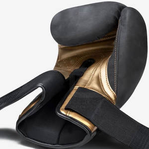 Guantes de boxeo de diseño personalizado profesional Guantes de boxeo de alta resistencia Guantes de boxeo hechos de cuero - Product Image 4