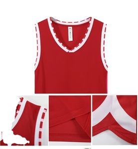 Traje Deportivo para Hombre, Verano, Nuevo, Seda Helada, Secado Rápido, Mangas Cortas, Pantalones Cortos, Uniforme de Baloncesto para Hombre - Product Image 5