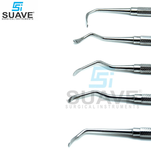 Instruments dentaires chirurgicaux pour implantation de sinus lift 2026, manche solide double extrémité, 10 pièces, par SUAVE SURGICAL INSTRUMENTS - Product Image 5