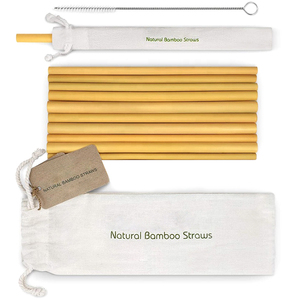 Lot de pailles en bambou bodum thule, ensemble pour boissons, thé à bulles réutilisable et biodégradables, du Vietnam, avec Logo Laser gravé fabriqué au Vietnam, pièces - Product Image 3