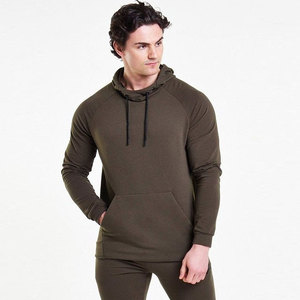 Sweat à capuche vintage pour homme, coupe classique, manches longues, 100% coton de haute qualité, uni, teinture unie, tissu respirant, broderie - Product Image 1