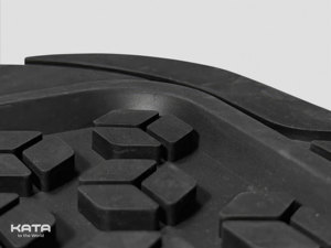 KATA 4-Piece Universal Non-Slip Odorless Rubber Floor Mats Easy to Customize Most <b>Cars</b> Trucks SUVs Factory Auto <b>Accessories</b> - Product Image 5