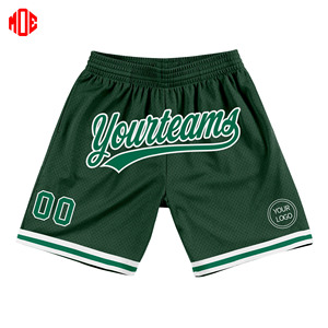 Short de basket-ball de haute qualité à séchage rapide pour hommes, mode d'été, vente à chaud avec broderie de logo personnalisé, taille moyenne - Product Image 2