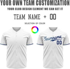 Maillot de baseball personnalisé 100% polyester sublimé ou brodé uniforme d'équipe maillot de baseball à séchage rapide - Product Image 5