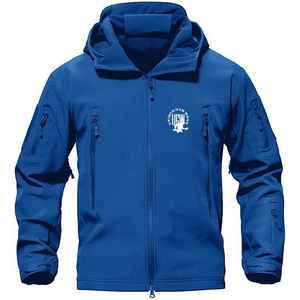 2026 OEM Designer Polyester Men's Bomber Jacket Winter Hooded <b>Waterproof</b> Eco-Friendly Stand Collar Canvas Formal Direct - Product Image 1