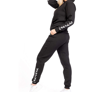 Conjunto Deportivo de Mujer, Sudadera Holgada y Pantalones Deportivos Transpirables de Alta Calidad, en Felpa de Poliéster/Algodón, Modelo 2026 - Product Image 6