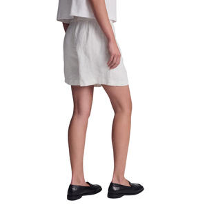 Shorts Bermuda pour femmes, taille mi-haute, décontractés, pour la salle de sport, le yoga, la course à pied, vêtements de sport, vêtements d'été, OEM ODM, vente en gros personnalisée, polyester/coton - Product Image 4