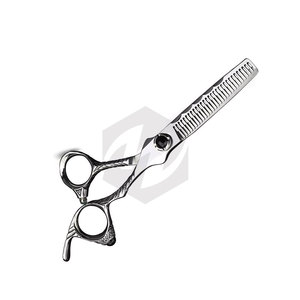 Tijeras de Entresacar Cabello con Mango Elegante de 6.6 Pulgadas, Tijeras de Entresacar Duraderas con Filo Afilado y Tornillo Decorativo para un Peinado Preciso - Product Image 4