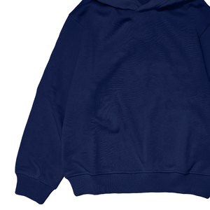 Sudadera con Capucha Extra Grande Color Azul Marino, Unisex, de Algodón y Felpa, Sudadera con Capucha Informal de Invierno, Proveedor Mayorista Personalizado - Product Image 4