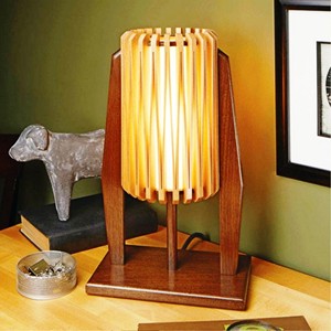 Lámparas de mesa de madera PRODUCTO VENTA CALIENTE Lámpara de mesa de madera ARTESANÍA - Product Image 6