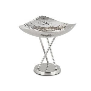 Support de serveur de gâteau de finition dorée pour fête d'anniversaire Présentoir à gâteau d'hôtel Présentoir à gâteau de célébration de mariage de luxe au design unique - Product Image 6