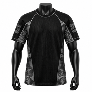 Camiseta Deportiva de Malla Personalizada para Hombre, Transpirable, de Secado Rápido, para Entrenamiento Atlético, OEM, ODM, Venta al Por Mayor, Ropa de Equipo - Product Image 1