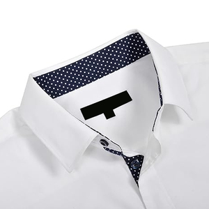 Chemises décontractées pour hommes avec col rabattu Design Style unique Tissu de flanelle teint en couleur unie Prix avantageux - Product Image 3