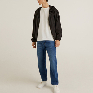 แจ็กเก็ตบอมเบอร์สำหรับผู้ชายเสื้อกันลมผ้าแคนวาสสไตล์ฮิปฮอป - Product Image 6