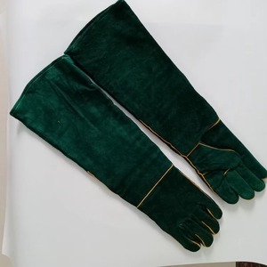 Gants de soudage à isolation antidérapante en cuir de vachette Équipement de protection du travail anti-brûlure pour gants de soudeurs - Product Image 4