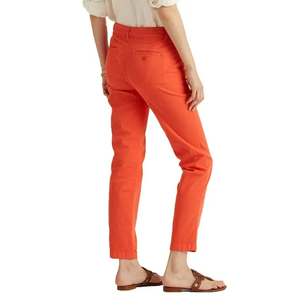 Pantalon chino Offre Spéciale grande taille pour femmes couleur unie de qualité supérieure Style décontracté Design personnalisé respirant printemps lavé - Product Image 4