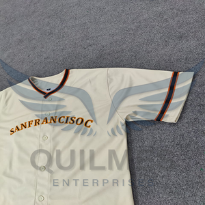 San Francisco Mays # Camiseta de Béisbol Vintage Clásica con Cuello en V, Servicio OEM con Logotipo Personalizado, Transpirable y de Secado Rápido - Product Image 4