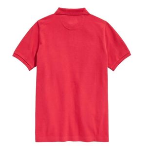 เสื้อยืดโปโลผ้าฝ้าย100% เด็กผู้ชายดีไซน์ทันสมัยทำให้คุณรู้สึกสบายและสดชื่น - Product Image 2