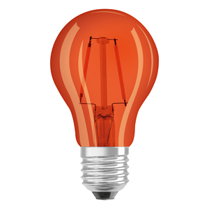 Lampada retrofit LED standard in cristallo, arancione, 1,6W (Osram 4058075816039) - Product Image 1