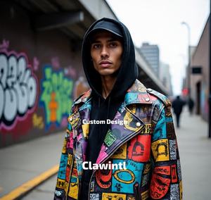 Proveedor de chaquetas de cuero a medida para los mejores diseñadores de moda, suministro de chaquetas de cuero a la moda para diseñadores - Product Image 2