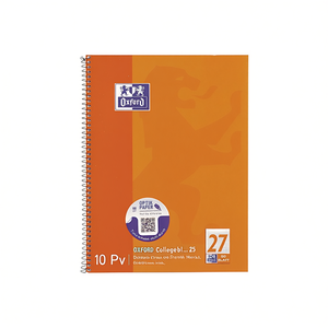 Collège OXFORD .27 Notebook 10 PvE Matériel Oxford durable et élégant - Product Image 2