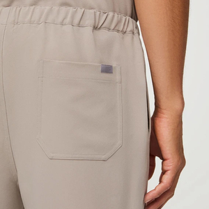 Nouveaux pantalons empilés en spandex extensible au design personnalisé uniformes d'hôpitaux pour infirmières uniformes de combinaison d'allaitement jogger ensembles de gommage pour femmes uniformes - Product Image 4