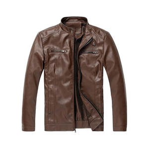 แจ็กเก็ตหนังแท้สำหรับผู้ชายเสื้อแจ็คเก็ตหนังแท้ดีไซน์แบบใส่ได้ทั้งชายและหญิงสินค้ามา2025 - Product Image 1