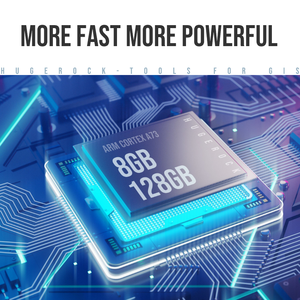 Hugerock g60m 2.0 Ghz 500 nits 9000mAh cầm tay ntrip Modem rtk bay không người lái với Camera HD và GPS Android 10 T10 Máy quét PDA - Product Image 4