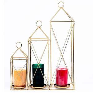 Black Powder Coated Metal <b>Lantern</b> Premium Quality Handmade Candle Holder Hot <b>Sale</b> Lighting Decorative Candle <b>Lantern</b> - Product Image 2