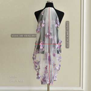 Peigne à cheveux en maille florale Bridella M181-I avec strass, décoration capillaire confortable et sécurisée pour les mariages et les occasions festives - Product Image 5