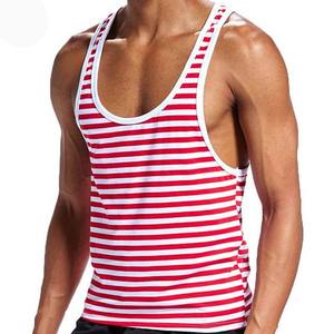 Haute qualité hommes Gym débardeurs sans manches séchage rapide entraînement débardeurs coton tissu course Fitness porter haute rue Style - Product Image 4