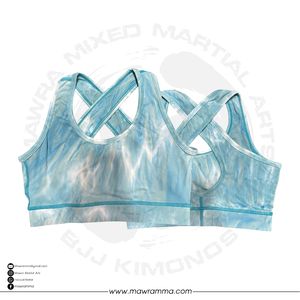 High Quality Custom Lightweight Eco-Friendly <b>Sports</b> <b>Bra</b> Set <b>for</b> Women Breathable Ribbed Plus Size Front Gym Workout <b>Bra</b> - Product Image 3