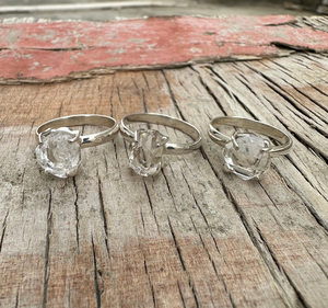 Impresionante anillo de piedras preciosas facetadas de cuarzo de cristal de plata de ley hecho a mano, joyería de forma mixta con ajuste de punta de 10mm para verano con regalos - Product Image 1