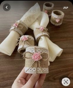 Latest Design Round Shaped Rattan Napkin Rings <b>Top</b> Quality for <b>Wedding</b> Parties and Restaurant <b>Table</b> <b>Decorations</b> - Product Image 2