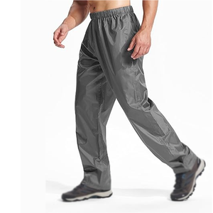 Pantalon coupe-vent décontracté léger pour hommes à bas prix respirant à séchage rapide 100% nylon - Product Image 6