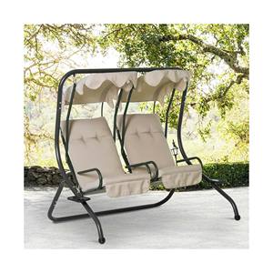 เก้าอี้ชิงช้า2ที่นั่งแบบโมเดิร์นชิงช้าสำหรับลานบ้านชิงช้ากลางแจ้ง - Product Image 1