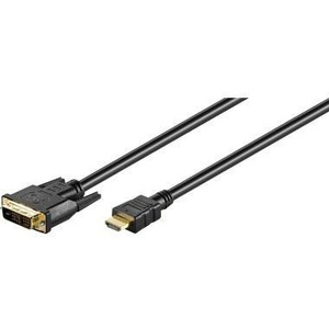 Câble HDMI vers DVI-D noir de 2 m |   Goobay |   Câbles haute vitesse pour une qualité d'image optimale - Product Image 1