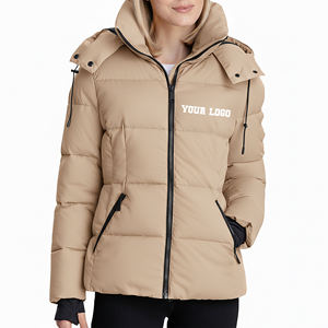 Chaqueta Acolchada de Algodón Grueso para Mujer, Estilo Urbano, a la Moda, Venta Caliente 2025 - Product Image 1