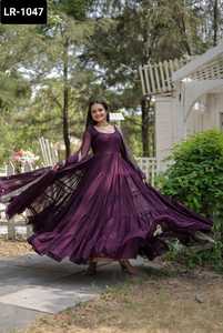 ชุดเดรสพิมพ์ลายสำหรับผู้หญิงชุดเดรสปักลายผ้าจอร์เจีย - Product Image 3