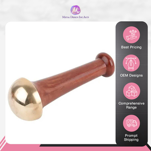 Alta calidad muy demandada Spa Homes Saloon Uso Nuevo diseñador 100% Original hecho a mano Kansa Wand Masajeador facial al mejor precio - Product Image 5