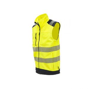 U-POWER Dany Jaune Fluo Gilet Softshell Tissu Vêtements de sécurité - Product Image 3
