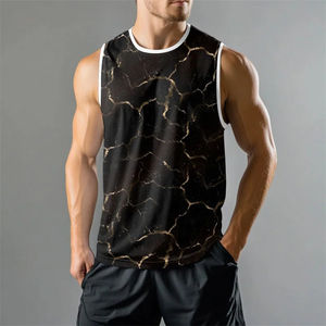 Latest Hot Selling Men tank Top High Quality Sustainable Quick Dry <b>Machine</b> Wash Summer Wholesale Collection Men Tank Top Men - Product Image 5