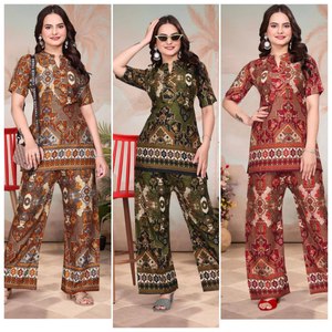 NUEVO JUEGO DE CORDONES IMPRESOS DIGITALES PARA OFICINA Y FIESTA SOLO PARA NIÑAS JUEGO DE CORDONES ETHENIC WEAR NO DUPATTA - Product Image 6