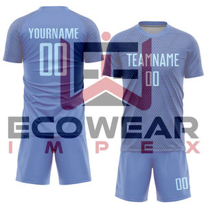 Conjuntos de uniformes de fútbol personalizados de alta calidad, cómodo y último diseño hecho en Pakistán con servicio OEM a la venta - Product Image 1