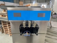 Daul System IJsmachine 3 Smaken Commerciële Automatische Verticale Soft Serve IJsmachine voor Bedrijven