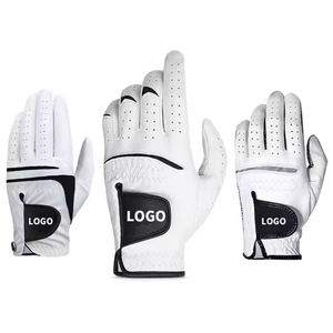 Guantes de golf de cuero Cabretta personalizados de alta calidad OEM fabricante superior guantes Cabretta de piel de oveja con logotipo y diseño personalizados - Product Image 1